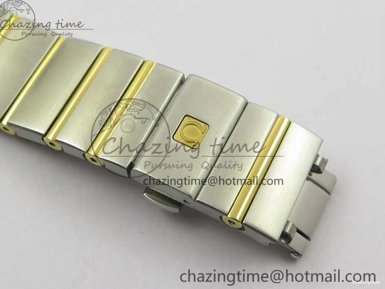 0312 Stylish Constellation 38mm SS RG VSF 1:1 Best Edition WhiteTextured Dial on SS RG Bracelet A8500 Super Clone 7921